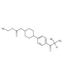 Astatech ETHYL 2-(4-(4-(2-BROMO-2-METHYLPROPANOYL)PHENYL)CYCLOHEXYL)ACETATE; 1G; Purity 98%; MDL-MFCD13184719